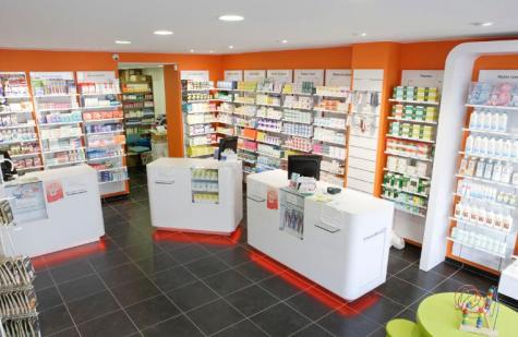 Agencement de pharmacie